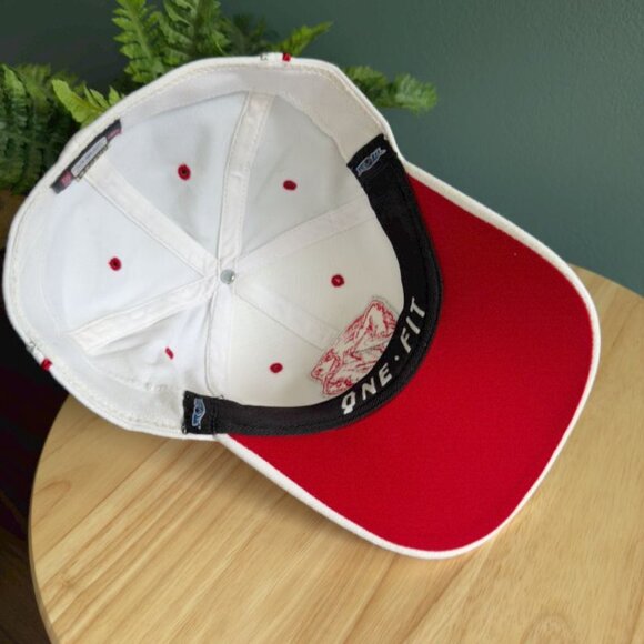 Maryland Terrapins Baseball Cap White/Red One-Fit Top Of The World - Picture 5 of 10